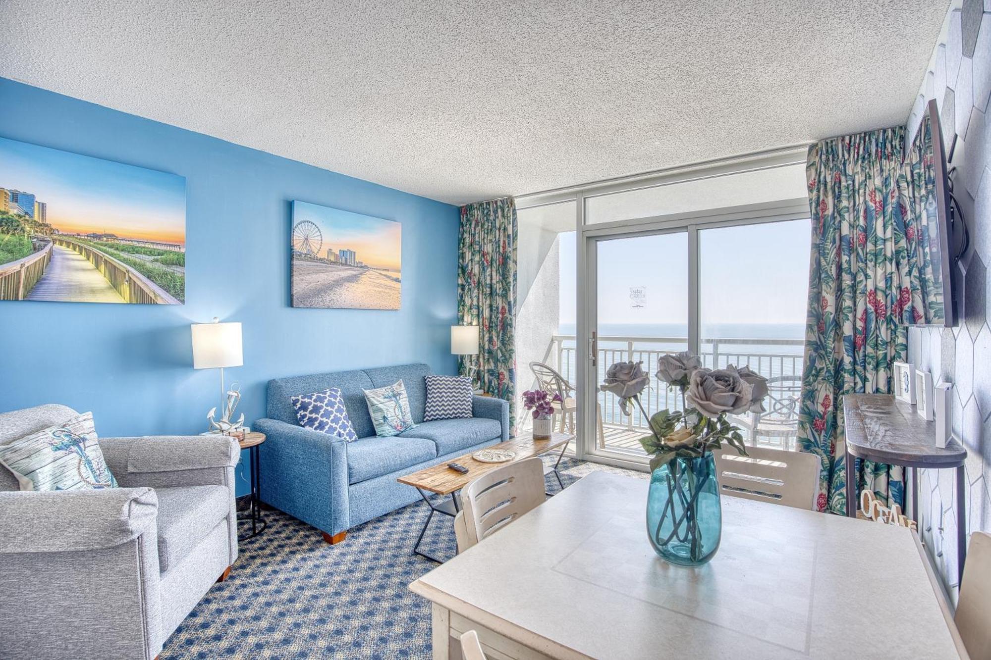 Oceanfront Beach Serenity Stay Myrtle Beach Exterior photo